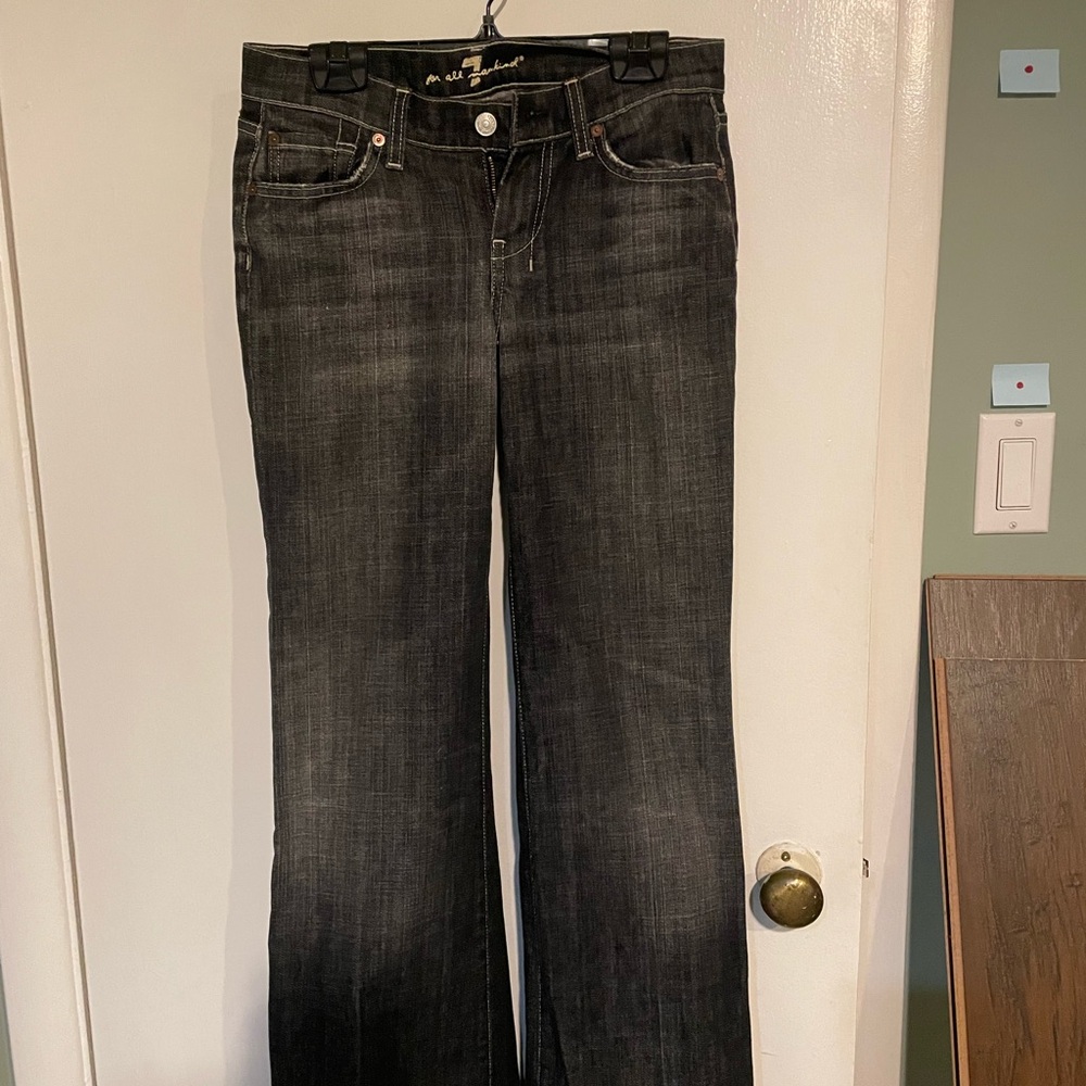 7 For All Mankind wide leg jeans